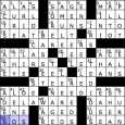 Crossword Solutions 4/19
