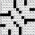 Crossword Answers 11/12/2013